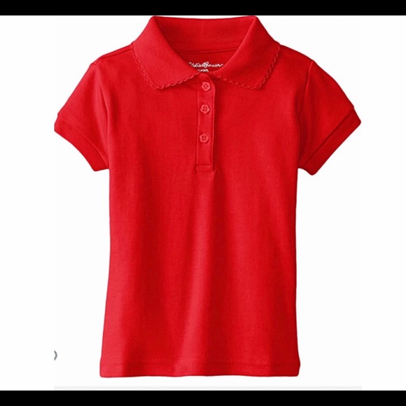 New Eddie Bauer 2T Child’s Shirt Engine Red